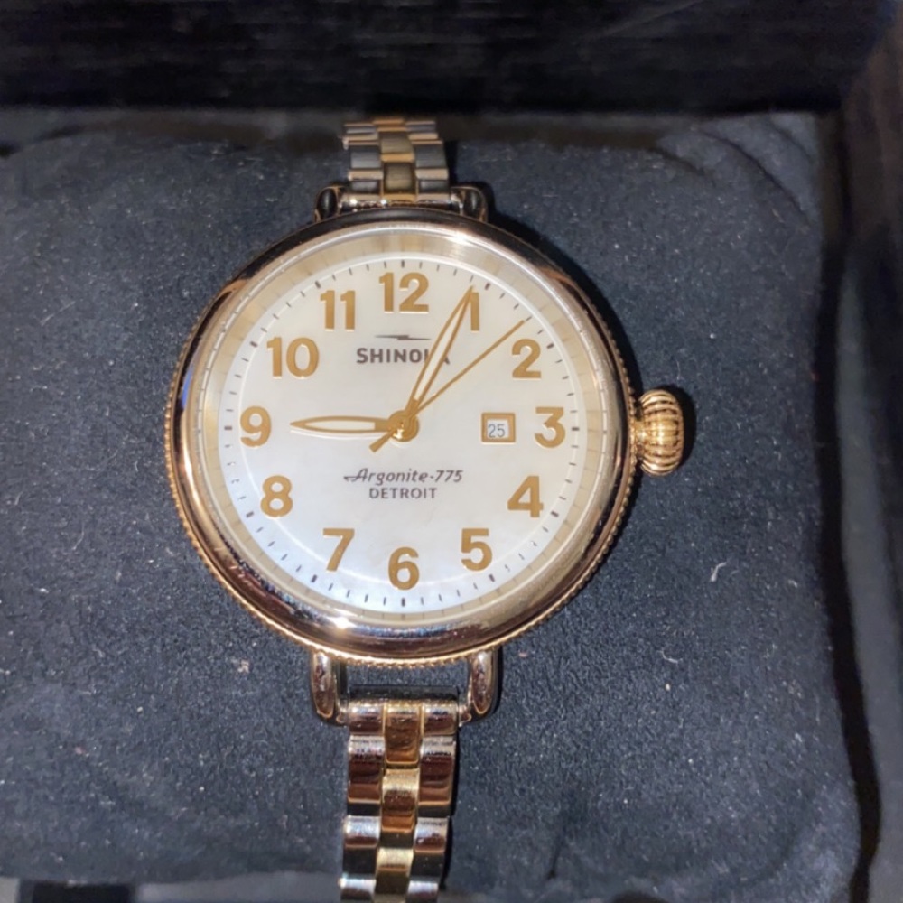 Shinola “The Birdie” 34 mm watch
